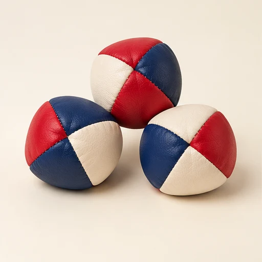 Juggling ball trio